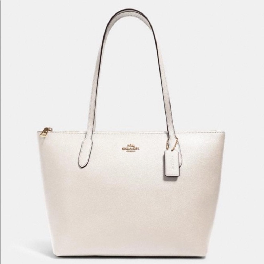 Coach Zip Top Tote